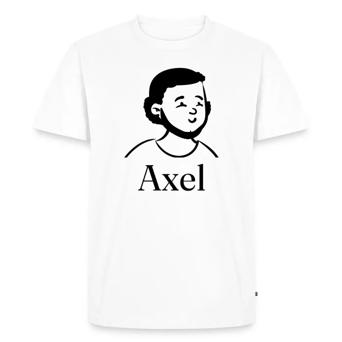 T-shirt personnalisé au prénom Axel