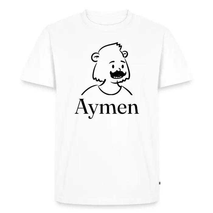 T-shirt personnalisé au prénom Aymen