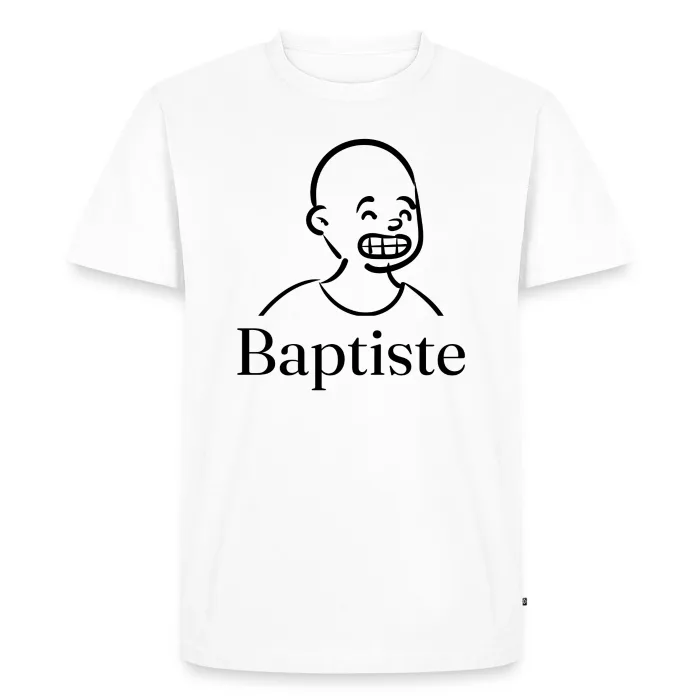 T-shirt personnalisé au prénom Baptiste