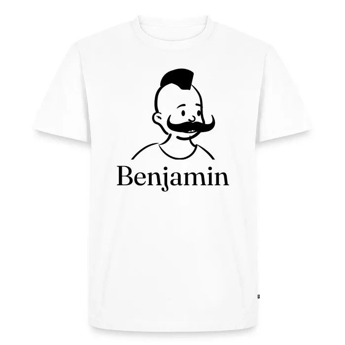 T-shirt personnalisé au prénom Benjamin