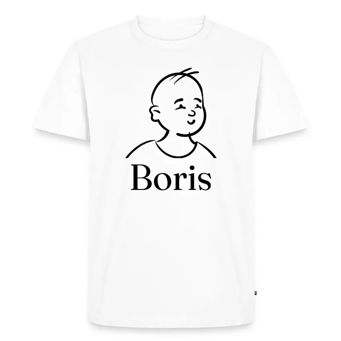 T-shirt personnalisé au prénom Boris
