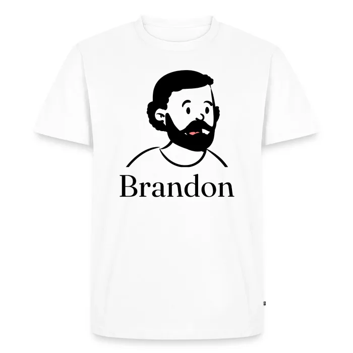 T-shirt personnalisé au prénom Brandon