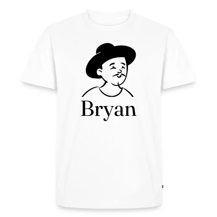 T-shirt personnalisé au prénom Bryan