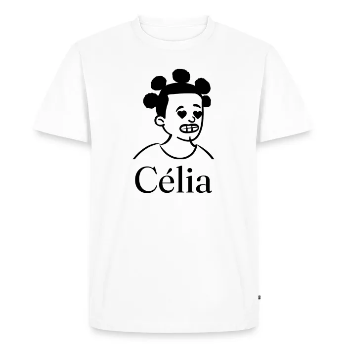 T-shirt personnalisé au prénom Célia