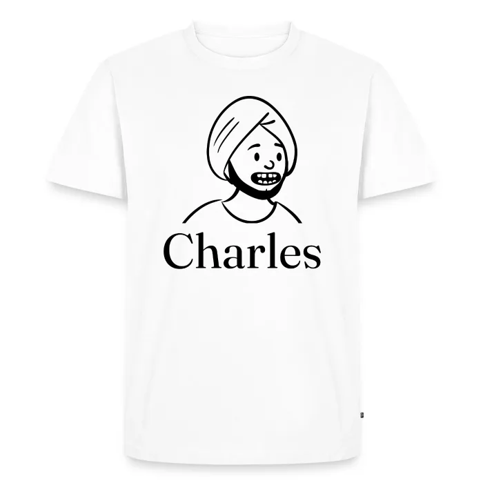 T-shirt personnalisé au prénom Charles