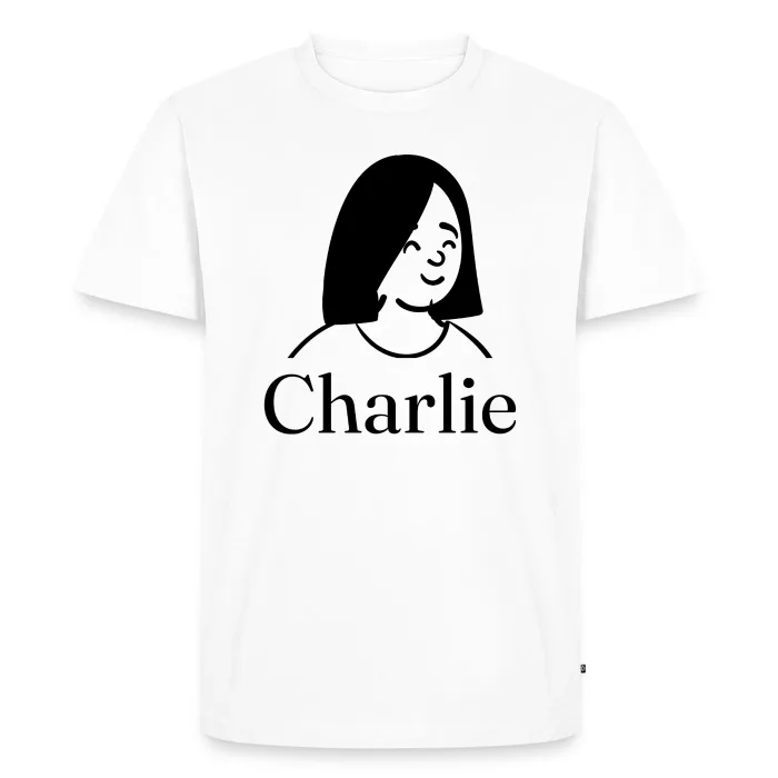 T-shirt personnalisé au prénom Charlie