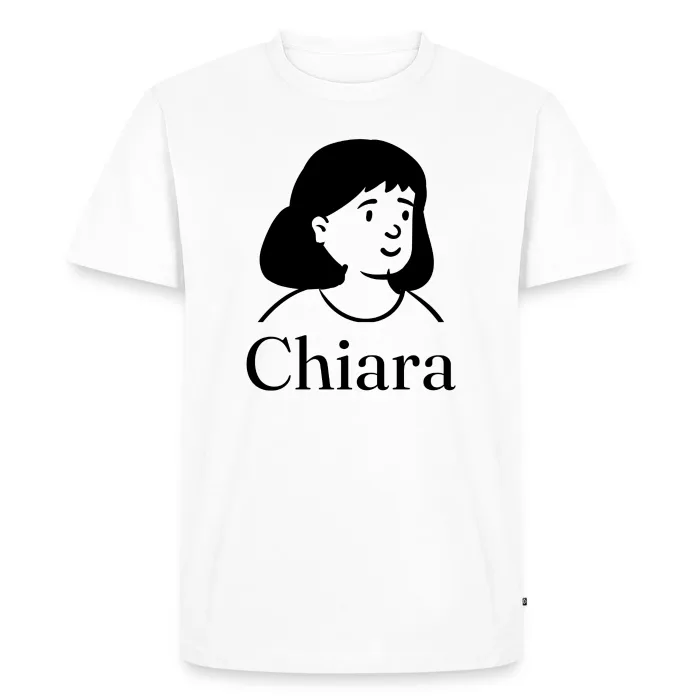 T-shirt personnalisé au prénom Chiara