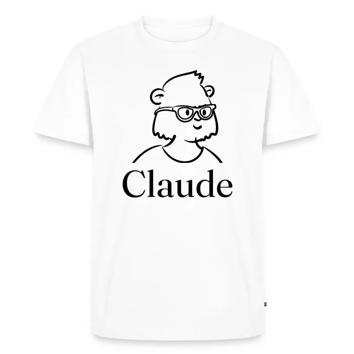 T-shirt personnalisé au prénom Claude