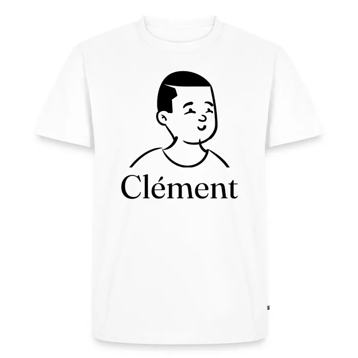 T-shirt personnalisé au prénom Clément