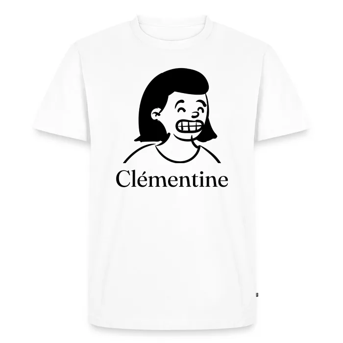 T-shirt personnalisé au prénom Clémentine