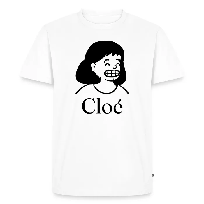 T-shirt personnalisé au prénom Cloé