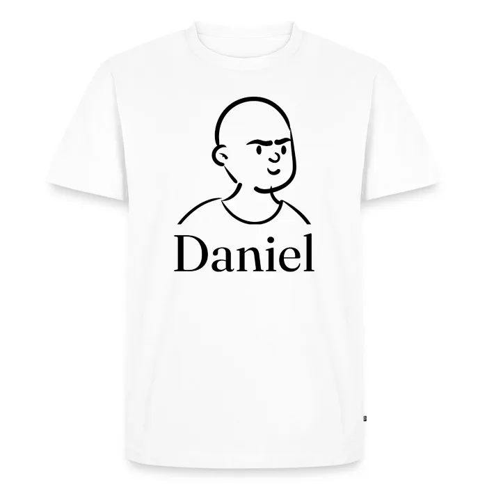 T-shirt personnalisé au prénom Daniel