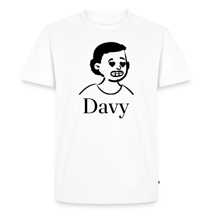 T-shirt personnalisé au prénom Davy