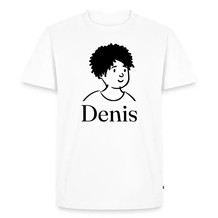 T-shirt personnalisé au prénom Denis