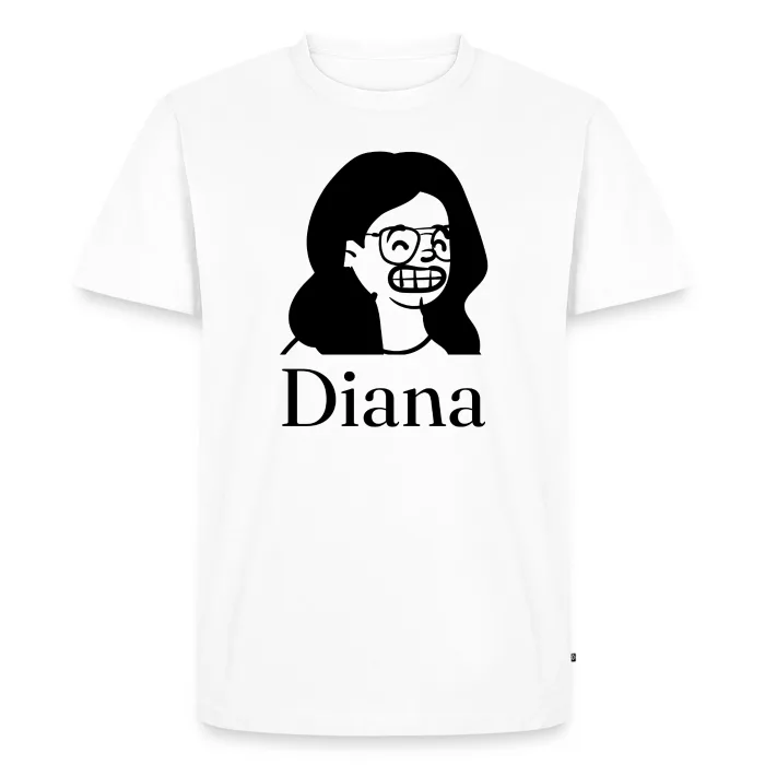 T-shirt personnalisé au prénom Diana