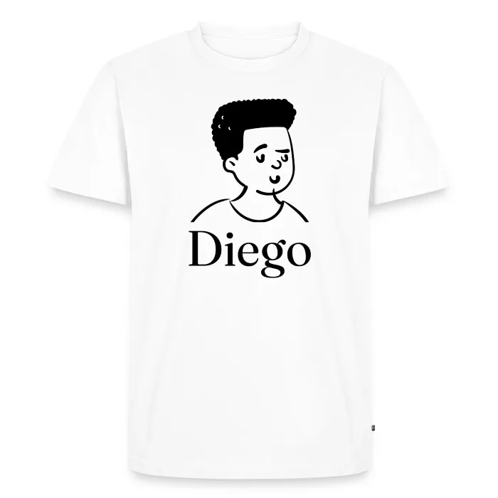 T-shirt personnalisé au prénom Diego