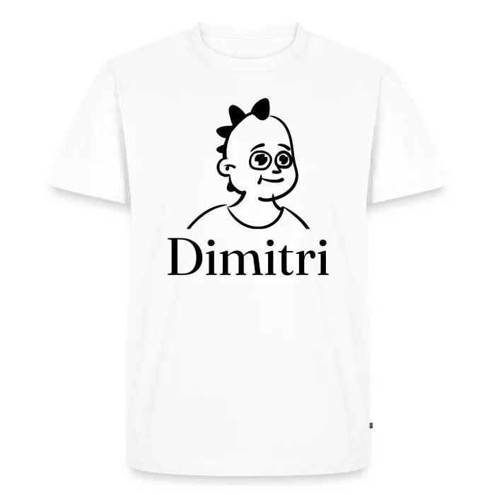 T-shirt personnalisé au prénom Dimitri