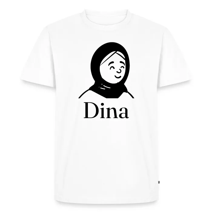 T-shirt personnalisé au prénom Dina