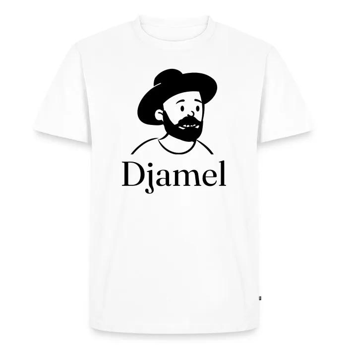 T-shirt personnalisé au prénom Djamel
