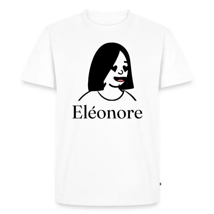 T-shirt personnalisé au prénom Eléonore