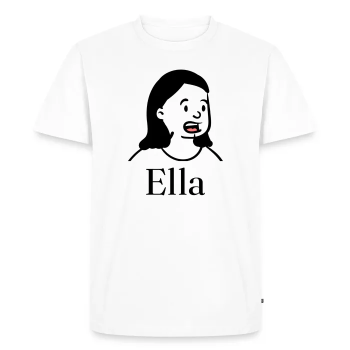 T-shirt personnalisé au prénom Ella