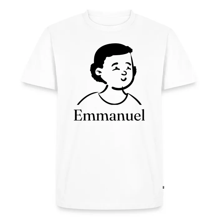 T-shirt personnalisé au prénom Emmanuel