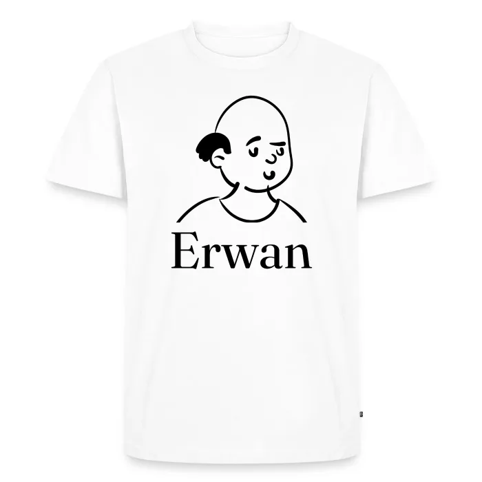 T-shirt personnalisé au prénom Erwan