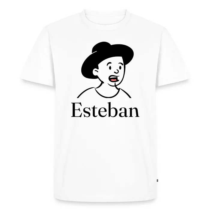 T-shirt personnalisé au prénom Esteban