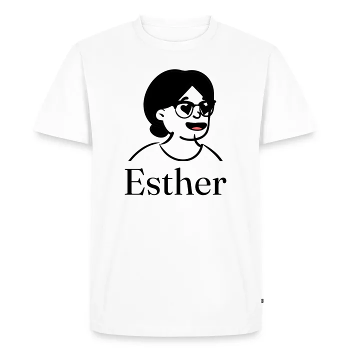 T-shirt personnalisé au prénom Esther