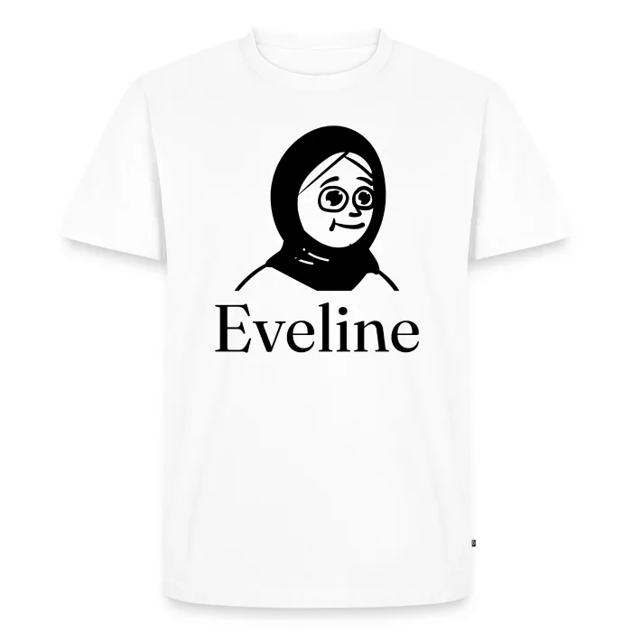 T-shirt personnalisé au prénom Eveline