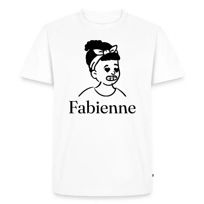 T-shirt personnalisé au prénom Fabienne