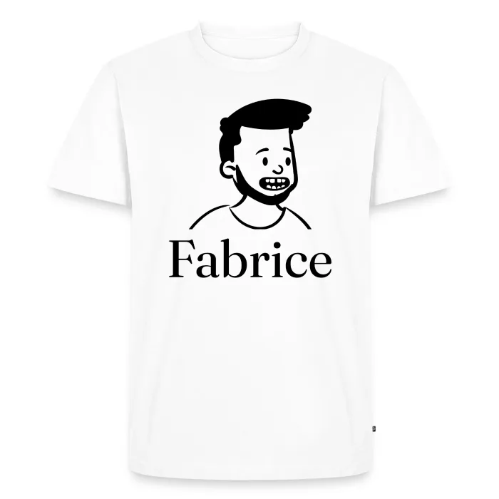 T-shirt personnalisé au prénom Fabrice