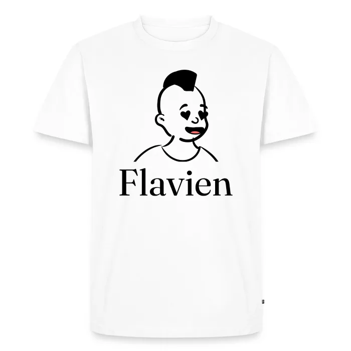 T-shirt personnalisé au prénom Flavien