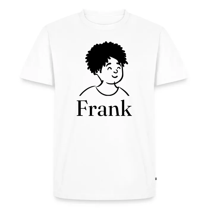 T-shirt personnalisé au prénom Frank