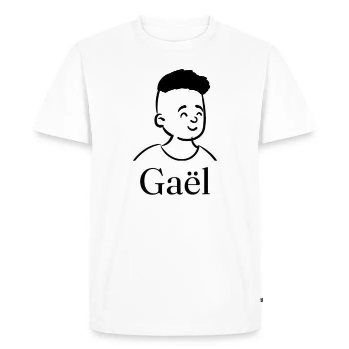 T-shirt personnalisé au prénom Gaël