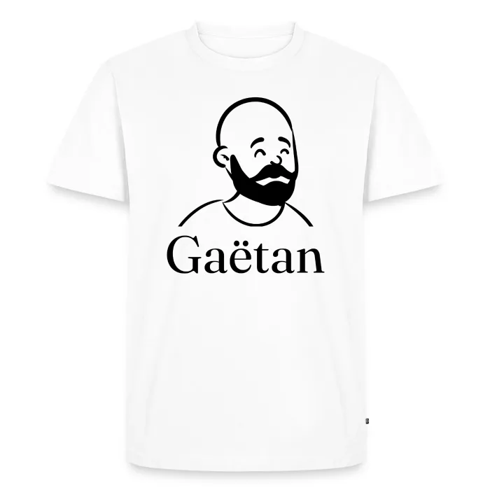 T-shirt personnalisé au prénom Gaëtan