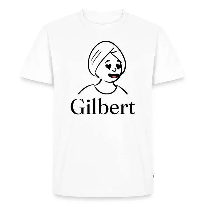 T-shirt personnalisé au prénom Gilbert