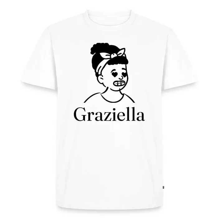 T-shirt personnalisé au prénom Graziella