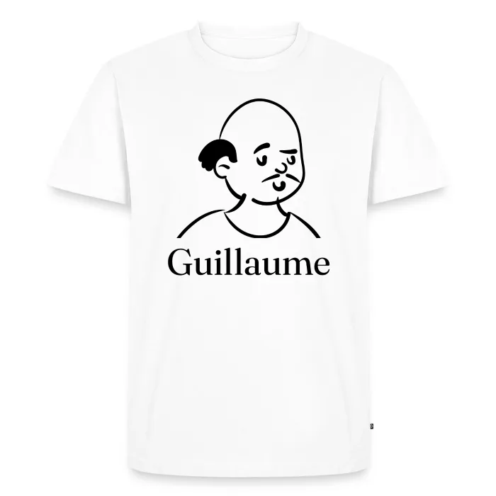 T-shirt personnalisé au prénom Guillaume