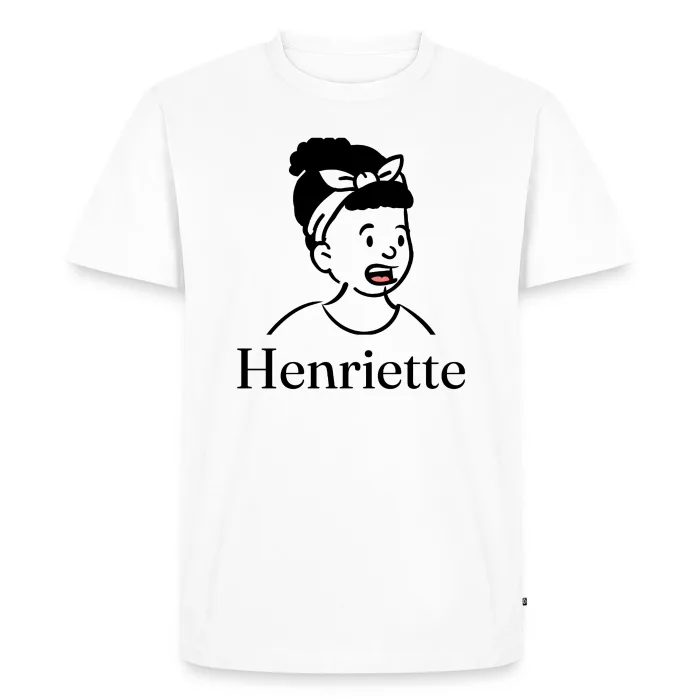T-shirt personnalisé au prénom Henriette
