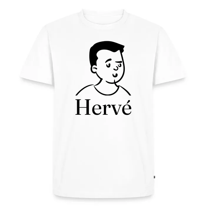 T-shirt personnalisé au prénom Hervé