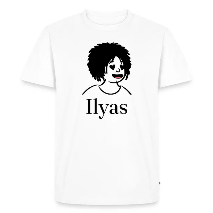 T-shirt personnalisé au prénom Ilyas