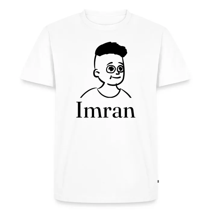 T-shirt personnalisé au prénom Imran