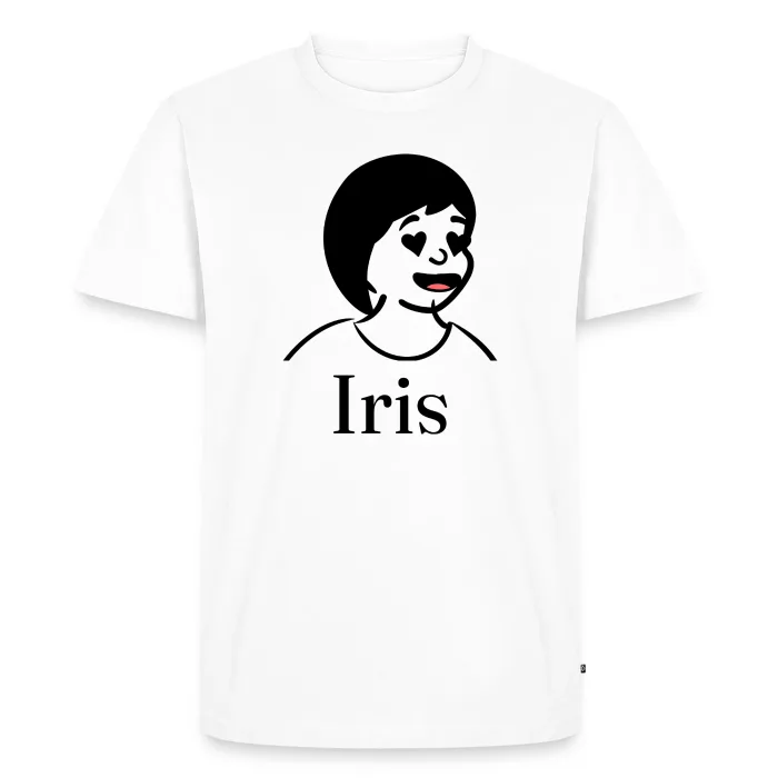 T-shirt personnalisé au prénom Iris