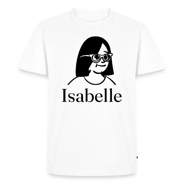 T-shirt personnalisé au prénom Isabelle