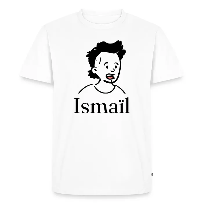 T-shirt personnalisé au prénom Ismaïl