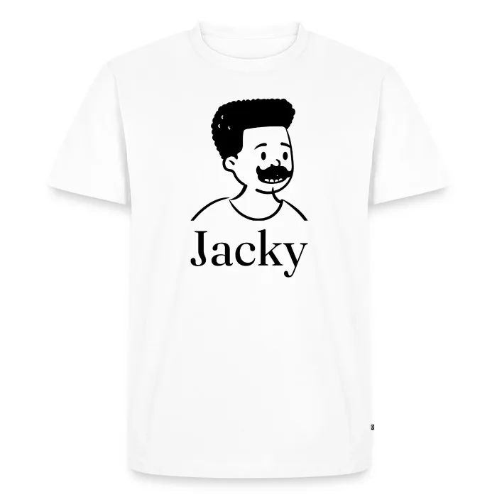 T-shirt personnalisé au prénom Jacky