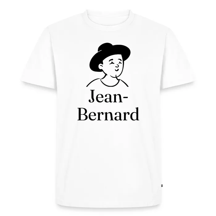 T-shirt personnalisé au prénom Jean-Bernard
