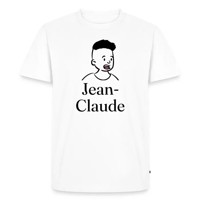 T-shirt personnalisé au prénom Jean-Claude