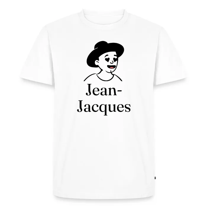 T-shirt personnalisé au prénom Jean-Jacques